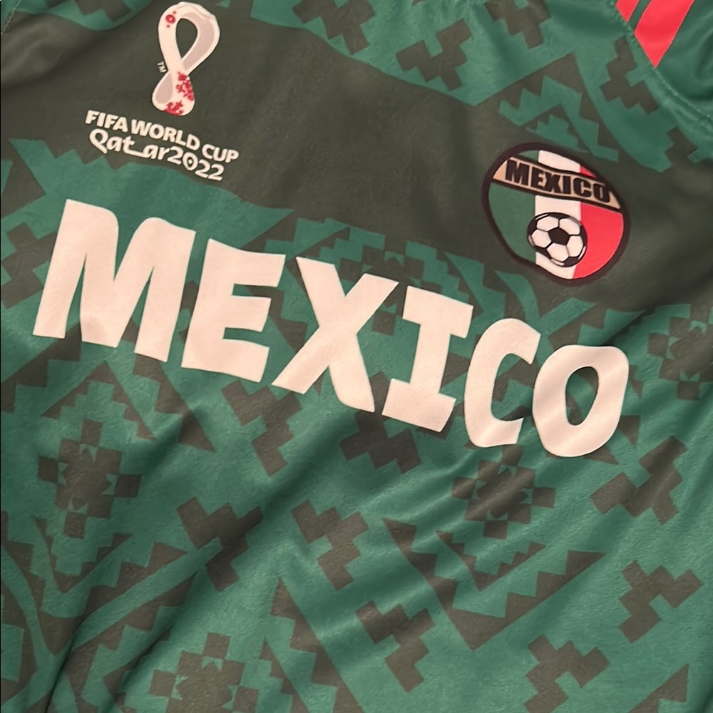 Vibrant Green Mexico National Team Soccer Jersey